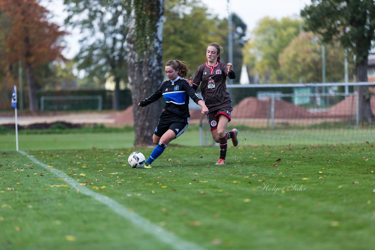 Bild 295 - B-Juniorinnen Hamburger SV - FC St.Pauli : Ergebnis: 1:2